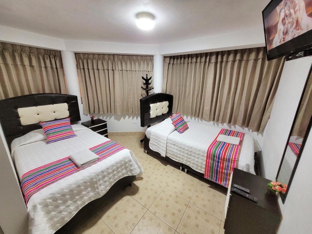 Hostal El Viajero En Ollantaytambo Exteriör bild